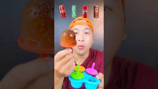 Download lagu Making Soda Popsicles🍧 #asmr #mukbang #eatbyemoji #icecream #soda #icecream mp3