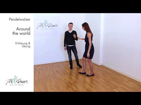 Figur im Wiener Walzer & Pendelwalzer: Around the World - detaillierte Erklärung (&Übung) ohne Musik