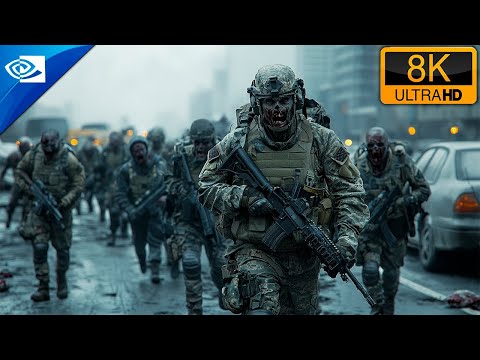 ZOMBIE HORDE EVACUATION | LOOKS ABSOLUTELY AMAZING | ULTRA Graphics | World War Z | 8K 60FPS