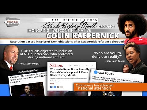 WisEye Morning Minute: Black History Month Clouded by Kaepernick Controversy