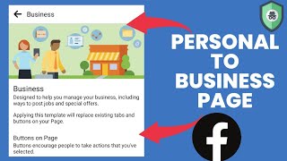How To Convert A Personal Facebook Page to a Business Page on MOBILE 2022