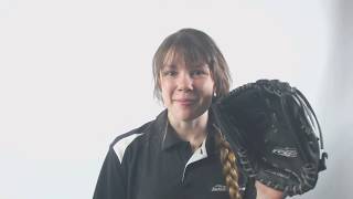 Video thumbnail: Marucci FP225 Series 12" Fastpitch Softball Glove: MFGFP12S-BK/GY
