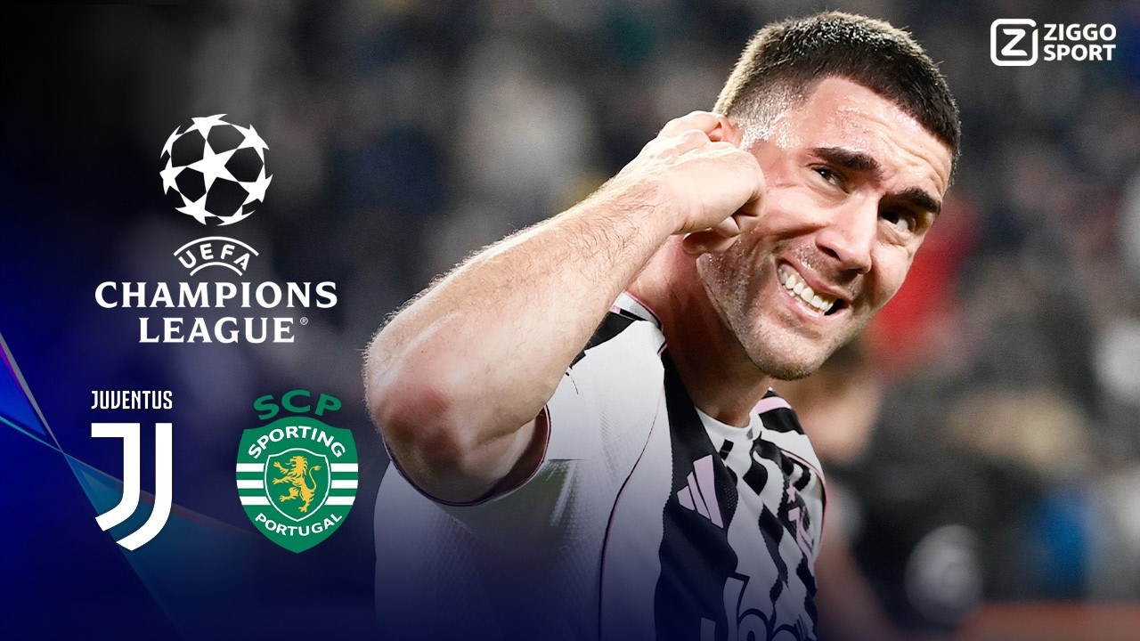 VLAHOVIĆ BLIJFT MAAR SCOREN IN DE CHAMPIONS LEAGUE!🔥🔥| Juventus vs Sporting | Champions League 25/26