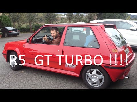 RENAULT SUPERCINCO 5 GT TURBO fase 2 año 1988 de serie. Mítico Ataúd o caja muertos de los 80