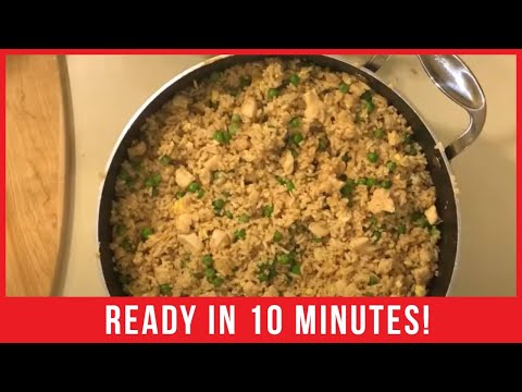 Tasty Chicken Fried Rice Recipe | Eating & Cooking Food
