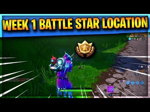 Secret Season 9 Week 1 Battle Star Location Guide (Utopia Challenges) - Fortnite Battle Royale
