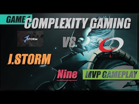 Nine MVP Gameplay | J.Storm vs compLexity Gaming | Game 1
