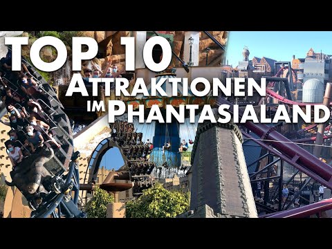 TOP 10 Fahrgeschäfte im Phantasialand 2025 🇩🇪