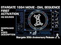 Stargate 1994 Movie Dial Sequence First Activation Stargate Dial Simulator With DOWNLOAD