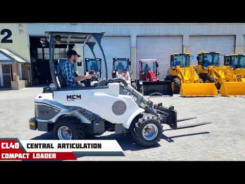 MCM CL40 Multi-Loader - Hydrostatic, Versatile & Compact
