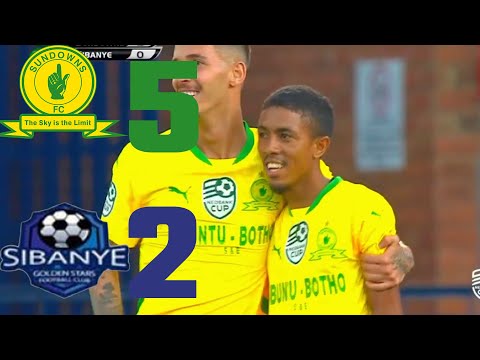 MAMELODI SUNDOWNS vs SIBANYE GOLDEN STARS ‣ ALL GOALS & HIGHLIGHTS ‣ NEDBANK CUP 2024/25