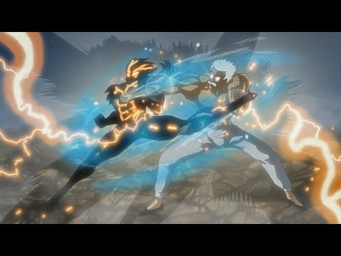 Monster GAROU vs BANG Silver Fang - Part 1 | One Punch Man Fan Animation