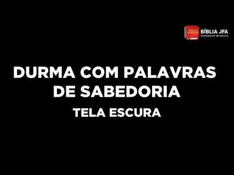 PROVÉRBIOS AO SOM DE CHUVA | TELA ESCURA ⛈️ - Bíblia JFA Offline