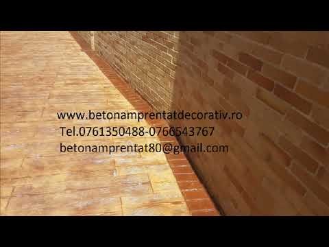 Beton Amprentat Vătași -Teleorman Tel.0761350488 -0766543767