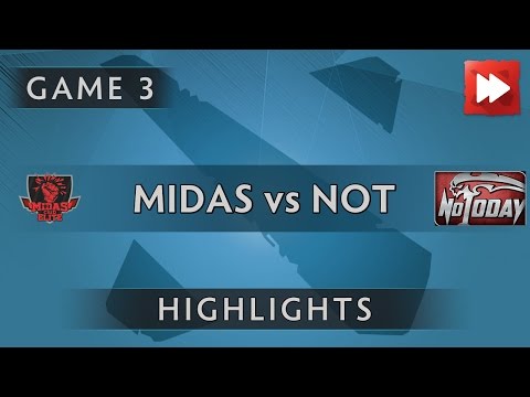 Midas Club Elite vs Not Today !! [Game 3] ProDotA Cup Series by Azubu.tv - Dota Highlights