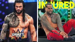Uso Injury…Roman Reigns In WWE Draft…Tony Khan Beaten Down…Wrestling News