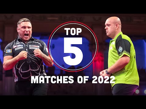 Top 5 Best Darts Matches from 2022!