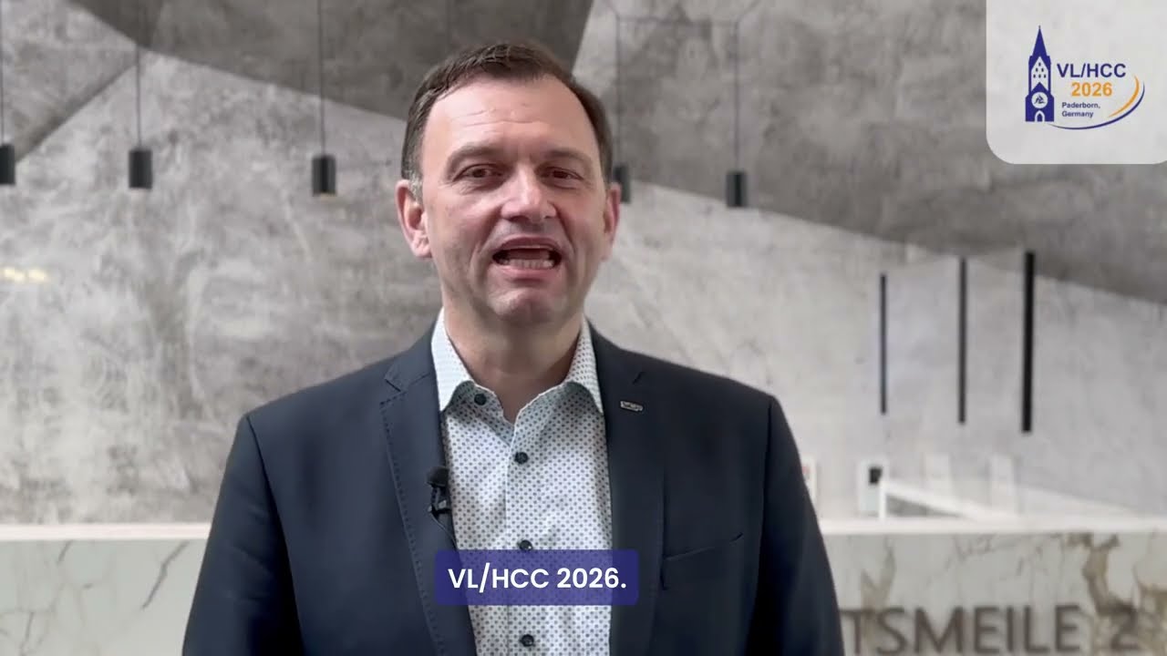 Teaser: VL/HCC 2026 IEEE Symposium on Human-Centric Computing and Visual Languages