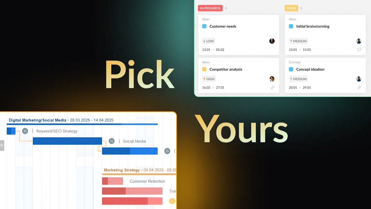 Gantt chart vs Kanban board: which fits your workflow?