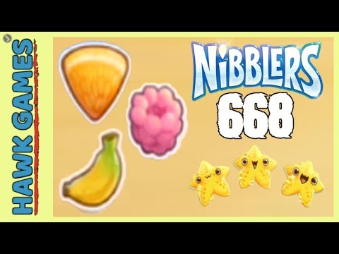 Fruit Nibblers Level 668 - 3 Stars Walkthrough, No Boosters