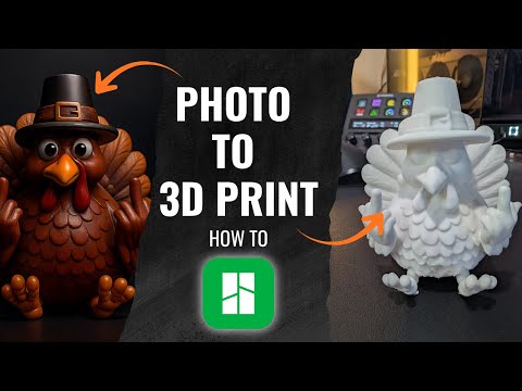 Verwandle jedes Foto in ein 3D-Modell (OBJ) – MakerWorld AI