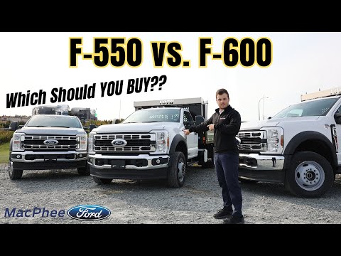 What Should YOU BUY?? Ford F-550 vs. F-600 Super Duty Comparison Review