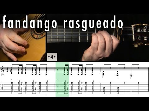 Flamenco Guitar 102 - 25 Fandango Rasgueado