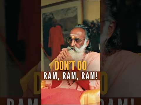 Don’t Chant Ram, Ram, Ram! Swami Chinmayananda on True Devotion
