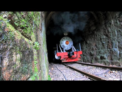 🇧🇷 Trem saindo do túnel / Train leaving the tunnel - Apiúna/SC - 2022 - (Brasil)
