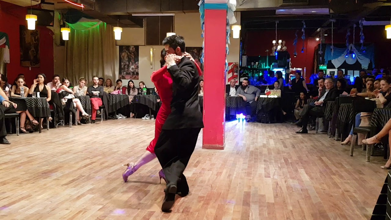 Yasmina Mamana y Luciano Paulino en Pipí Cucú Milonga. Vals (27-Jul-18)