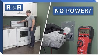 No Power? Electric Range Troubleshooting