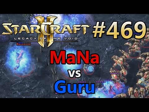Replay-Cast #469 | MaNa (P) vs Guru (Z) | Starcraft 2: LotV [Deutsch/German]