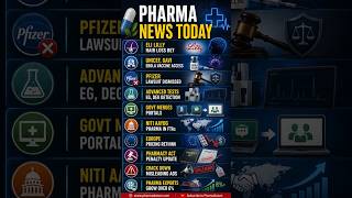 Daily Pharma News #pharmanews #elililly #pfizer #nitiaayog #ebolavaccine #pharmaexports #ai #absci