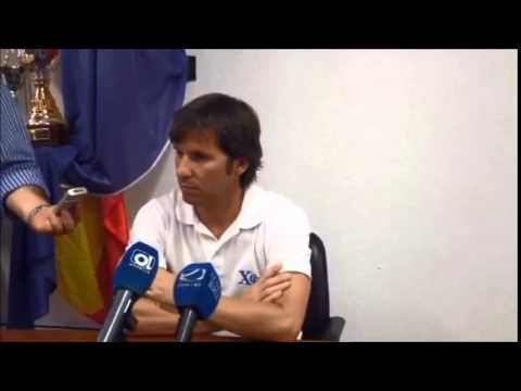 Rueda de prensa de Jesús Mendoza tras el partido ante el Chiclana