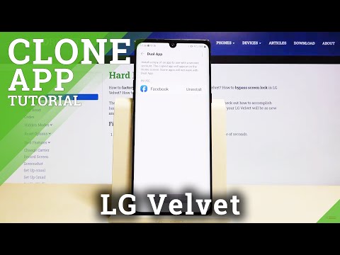 How to Clone Apps in LG Velvet – Dual Apps