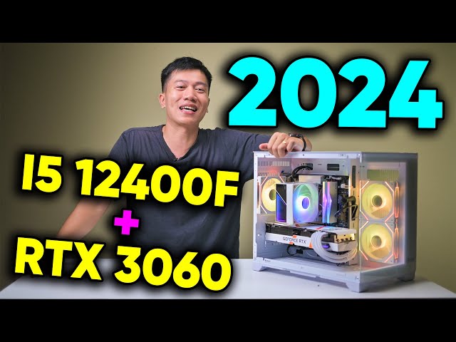 Bộ PC Gaming i5-12400F, RAM 16GB, RTX 3060 Ultra White 12GB OC