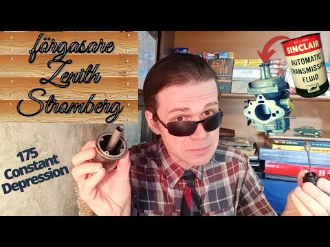 Why ATF go out from carburetor Zenith-Stromberg 175CD very quickly? Adjustable Needle #carburetor