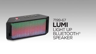 7199-67 Lumi Light Up Bluetooth Speaker