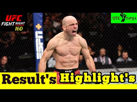 UFC Copenhagen Highlights Results : Hermansson vs Cannonier