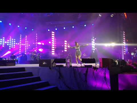 Fani Vanilla menggoncang panggung Utama Jakarta Fair Kemayoran