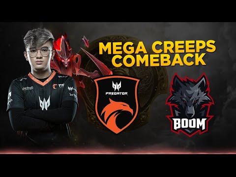 TNC vs BOOM MEGA CREEPS COMEBACK - TI10 SEA QUALIFIERS
