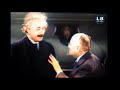Albert Einstein speaks German [HD COLOR]