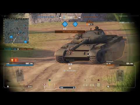 World of Tanks Console T-55A 6 Kills
