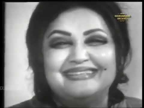 Merya Ranjhan Yaara - Noor Jahan | @DDARCHIVES