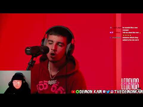 Demon Kam Reacts to 917 Rackz - Freestyle | Open Mic @ Studio Of Legends