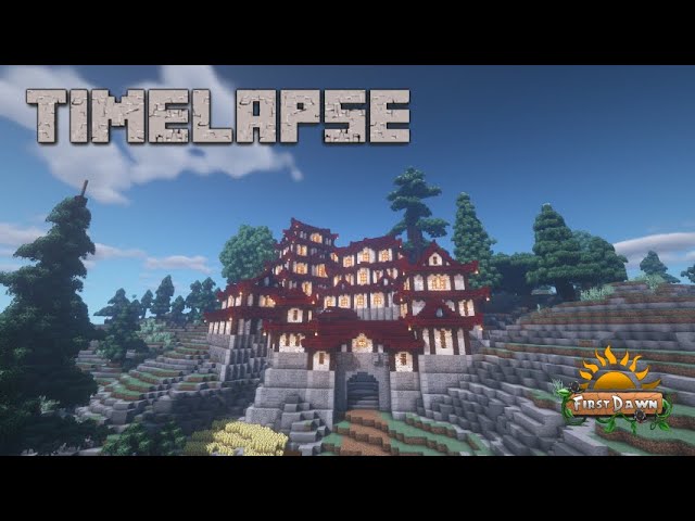 Akatori Castle - First Dawn Project Minecraft Map