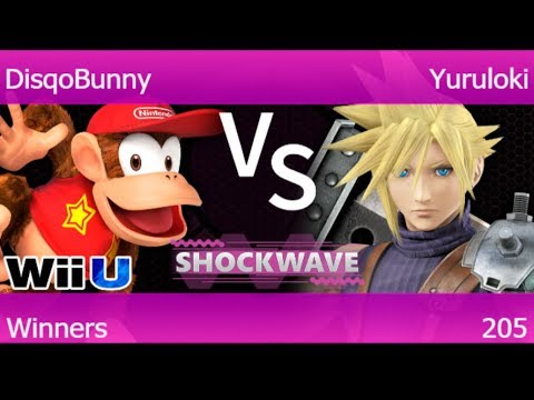 SW 205 - DisqoBunny (Diddy) vs Yuruloki (Cloud) Winners - Smash 4