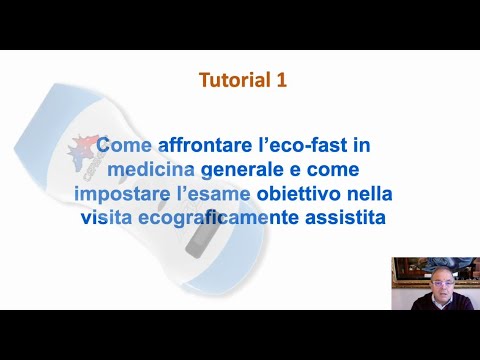 TUTORIAL ATL Scuola di Ecografia Bed Side - I parte - Professor Mario Meola
