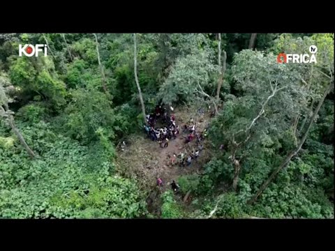 KOFI TV VISITS NKonya WURUPONG WAR FOREST