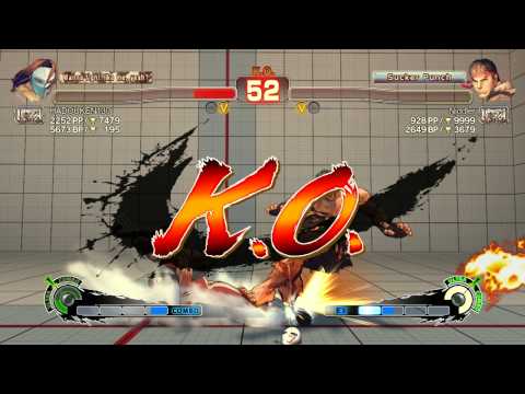 USF4 - HADOUKEN130 (vega) vs Niddler (ryu) - Best of 3